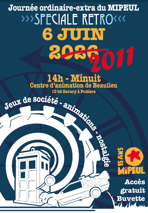 Visuel temporaire de promotion d'un événement du Mipeul